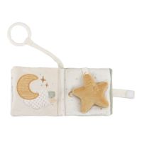 Little Dutch Závěsná textilní knížka s aktivitami Newborn Naturals 4