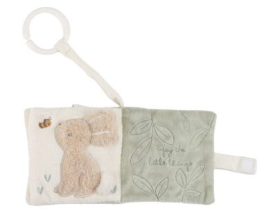 Little Dutch Závěsná textilní knížka s aktivitami Newborn Naturals