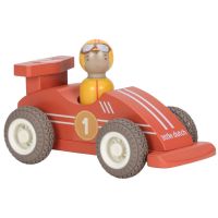 Little Dutch Závodní autíčka na setrvačník dřevěná 3