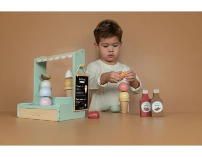 Little Dutch Zmrzlinový stánek dřevěný