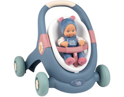 Little Smoby Chodítko 3 v 1 s panenkou
