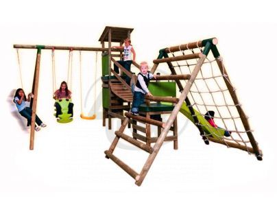 Little Tikes 171147 - Dřevěné dětské hřiště Marlow