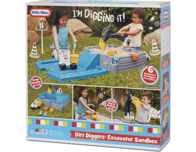 Little Tikes Dirt Diggers Pískoviště s bagrem