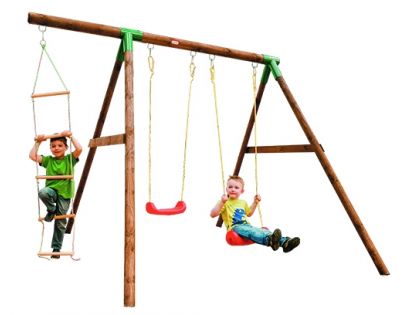 Little Tikes Dřevěný houpačkový set Riga 225cm - Poškozený obal