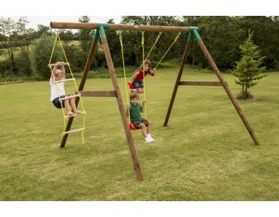 Little Tikes Dřevěný houpačkový set Riga 225cm - Poškozený obal