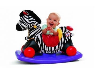 Little Tikes Houpadlo a odrážedlo Zebra 2v1