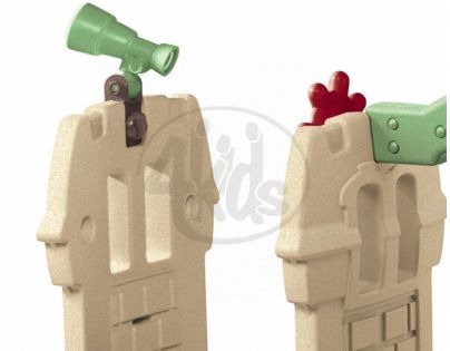 Little Tikes 620256 - Dobrodružný hrad s houpačkou a se skluzavkou