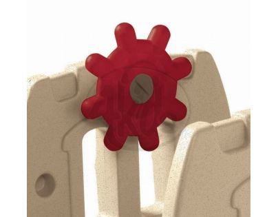 Little Tikes 620256 - Dobrodružný hrad s houpačkou a se skluzavkou