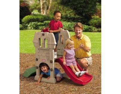 Hrad se skluzavkou Little Tikes