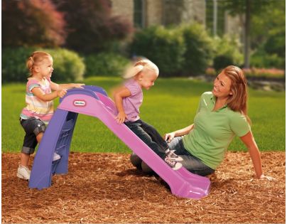 Little Tikes Moje první skluzavka růžová - Poškozený obal