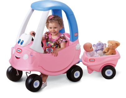 Little Tikes Růžový přívěs ke Cozy Coupe