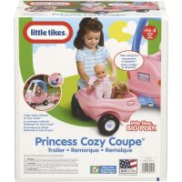Little Tikes Růžový přívěs ke Cozy Coupe 6