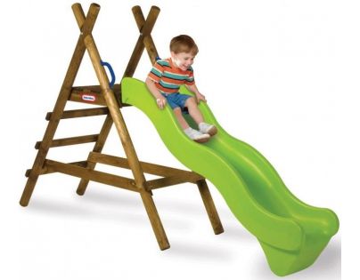 Little Tikes Skluzavka Varšava s dřevěnými schůdky