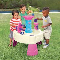 Little Tikes Spirálovitý vodní stůl růžový - Poškozený obal 2