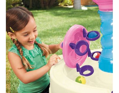 Little Tikes Spirálovitý vodní stůl růžový - Poškozený obal