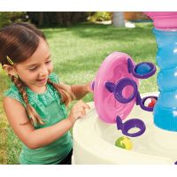 Little Tikes Spirálovitý vodní stůl růžový - Poškozený obal 3