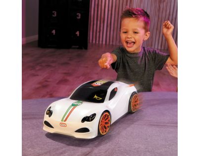 Little Tikes Touch n' Go Racers Interaktivní autíčko bílý sporťák