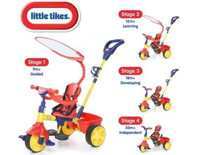 Little Tikes 627354M - Tříkolka 3 v 1