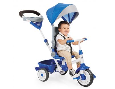 Little Tikes Tříkolka Perfect Fit 4v1 Tmavě modrá - Poškozený obal