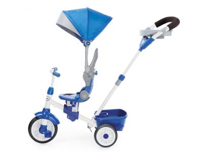 Little Tikes Tříkolka Perfect Fit 4v1 Tmavě modrá - Poškozený obal