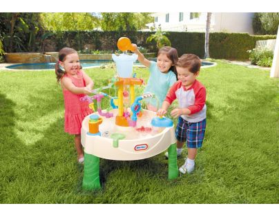 Little Tikes Vodní stůl továrna na vodotrysky - modrý