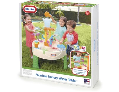 Little Tikes Vodní stůl továrna na vodotrysky - modrý