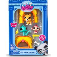 Littlest Pet Shop 3 figurky Džungle 4