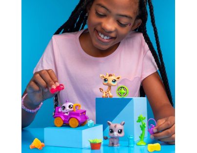 Littlest Pet Shop 3 figurky Safari