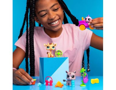 Littlest Pet Shop 3 figurky Safari