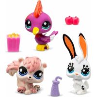 Littlest Pet Shop 3 figurky Tuba 2. series 99, 100, 101 2