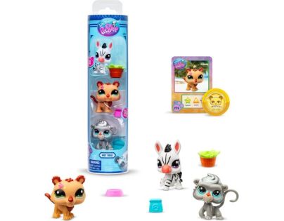 Littlest Pet Shop 3 figurky Tuba 2. series 96, 97, 98