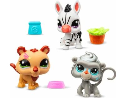 Littlest Pet Shop 3 figurky Tuba 2. series 96, 97, 98