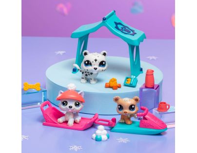 Littlest Pet Shop Sada Sněžný den