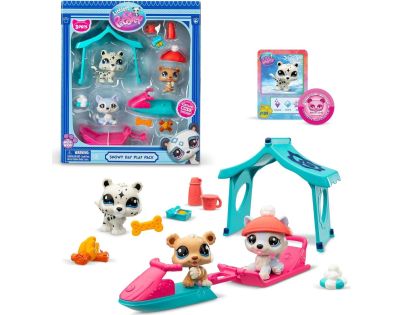 Littlest Pet Shop Sada Sněžný den