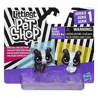 Littlest Pet Shop Černobílý set - 2 ks zvířátek Medvídek 2