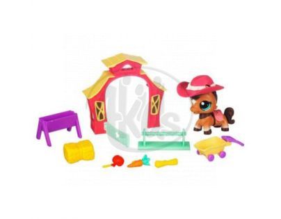 Littlest Pet Shop chodící zvířátka s tématickými doplňky Hasbro 32838