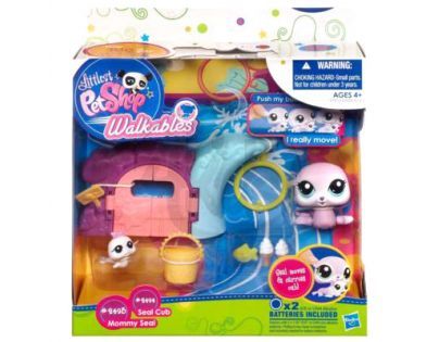 Littlest Pet Shop chodící zvířátka s tématickými doplňky Hasbro 32838