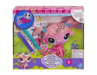 Littlest Pet Shop Dekorativní zvířátko - Opička