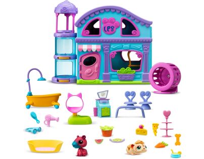 Littlest Pet Shop Sada Domek se 2 figurkami