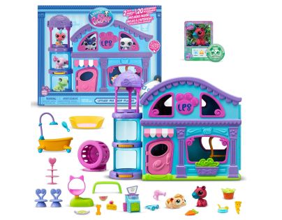 Littlest Pet Shop Sada Domek se 2 figurkami