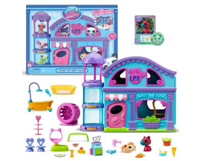 Littlest Pet Shop Sada Domek se 2 figurkami