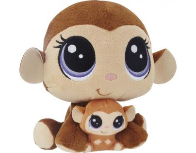 Littlest Pet Shop Duo plyšových zvířátek Mona Junglevine