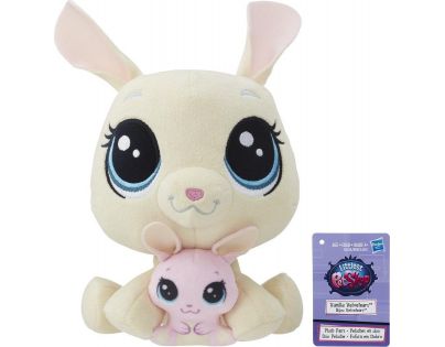 Littlest Pet Shop Duo plyšových zvířátek Vanilla Velvetears
