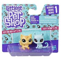 Littlest Pet Shop Dvě zvířátka Fluffy Catson a Kitty Von Grey 2