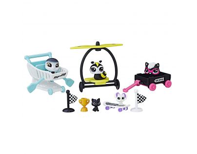 Littlest Pet Shop Hrací set Rowdy Racers