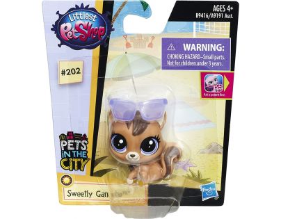 Littlest Pet Shop jednotlivá zvířátka B A8229 Sweetly Ganache