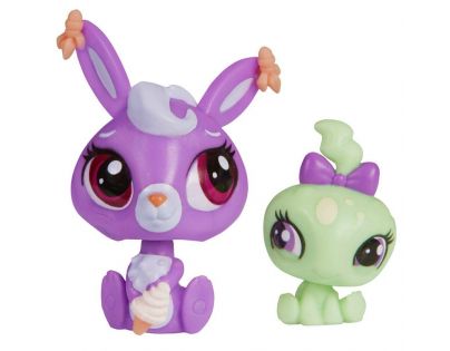 Littlest Pet Shop Maminka s miminkem - A8431 Zajíček a želvička