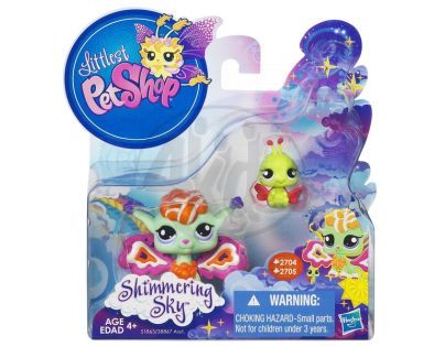 Littlest Pet Shop Okouzlující víly Hasbro - 2704 Víla 2705 beruška