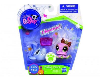 Littlest Pet Shop páry třpytivých zvířátek