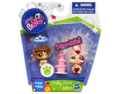 Littlest Pet Shop páry třpytivých zvířátek